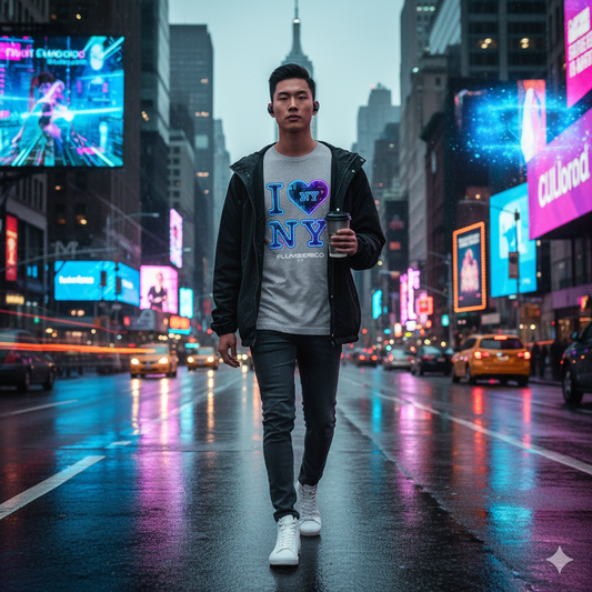 Flumberico NY- I love New York T Shirt | Tech Updated I Love New York Tee - Flumberico New York