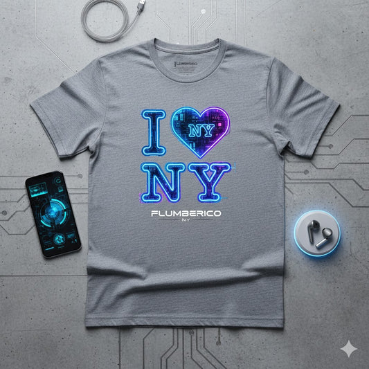 Flumberico NY- I love New York T Shirt | Tech Updated I Love New York Tee - Flumberico New York
